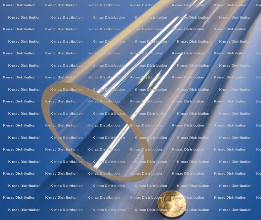 Extruded and Cast Acrylic Round and Square Tubes Clear and Colors